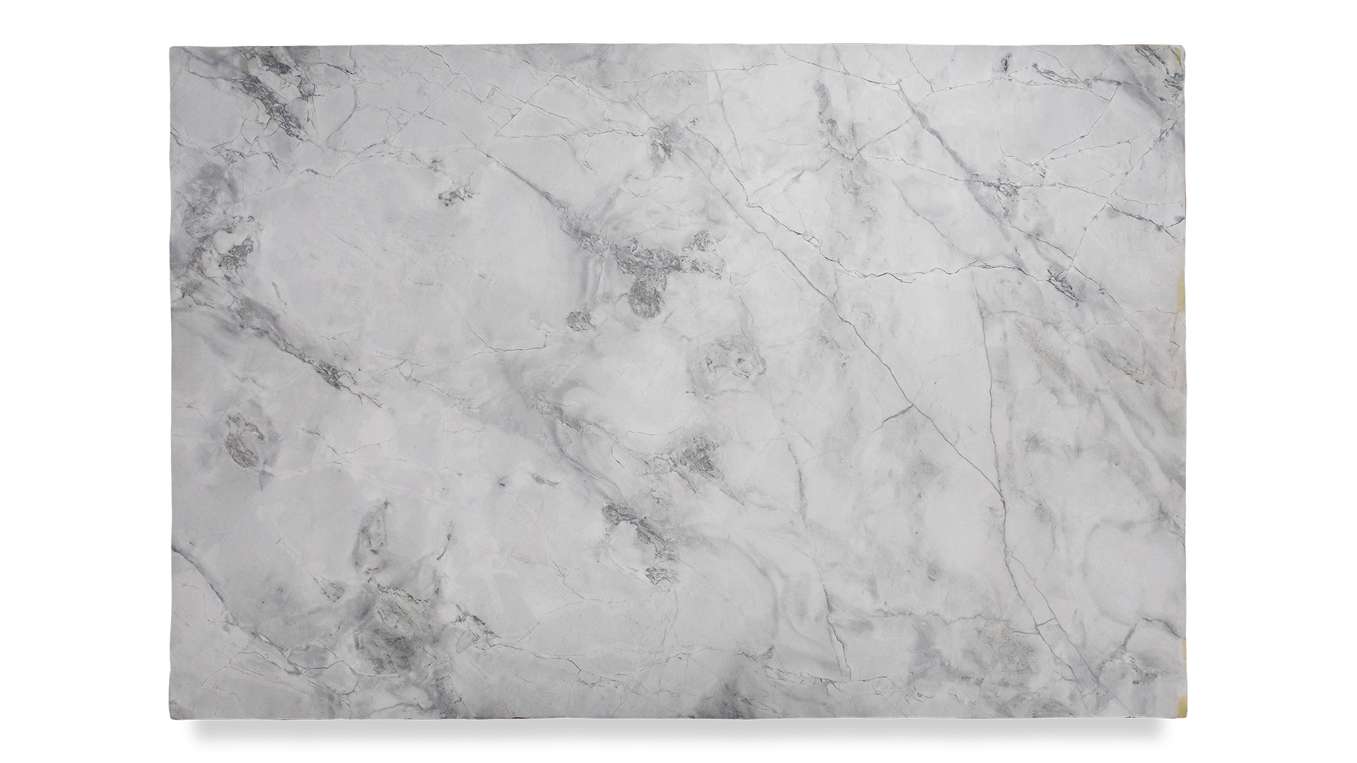 A single slab of polished dolomite with a light gray color and intricate veining patterns throughout, creating a natural, elegant look.